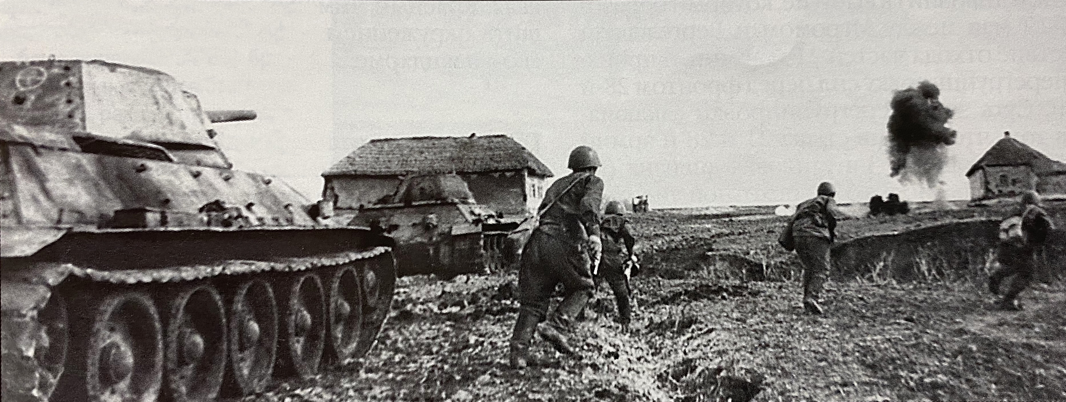 Т-34 1-Й Гвардейской танковой бригады 1942